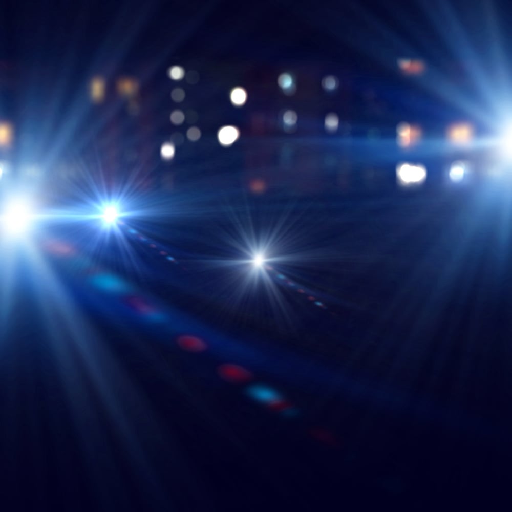 Background image of stage in color lights